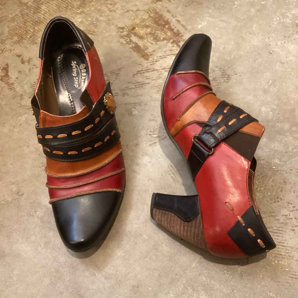 L'artiste Spring Step Wondrous Color Block Heeled… - image 3